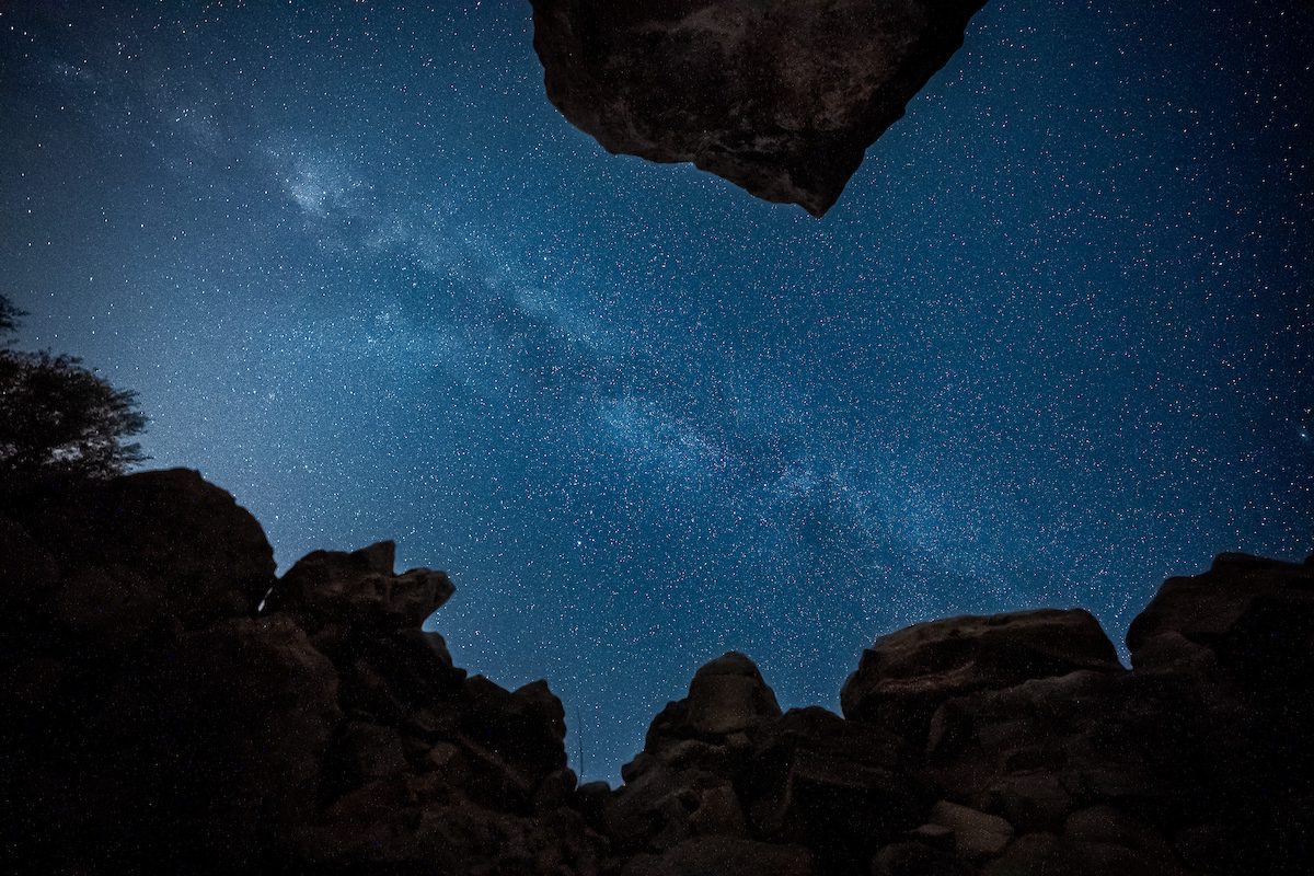 Vía láctea en San Fornés